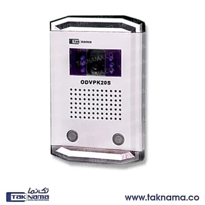  پنل آیفون تصویری 2 واحدی تکنما