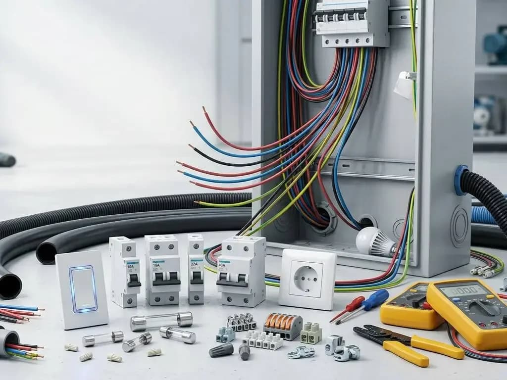 وسایل برقی ساختمان در بندر انزلی
